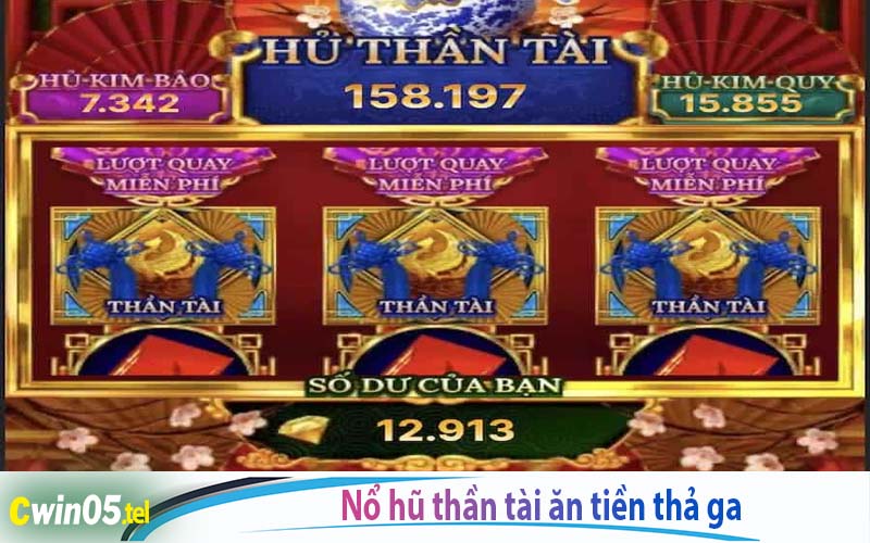 Đỉnh cao với nổ hũ thần tài ăn tiền thả ga