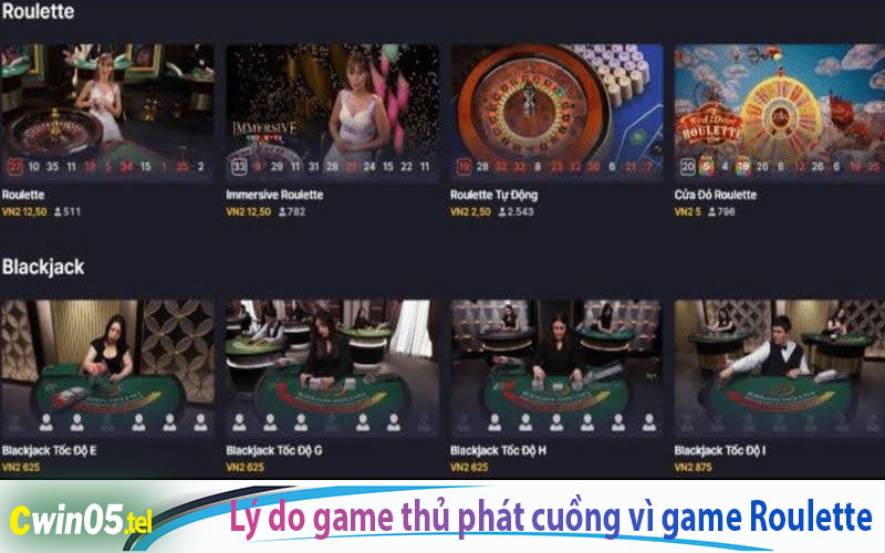 Lý do khiến game thủ phát cuồng vì game Roulette